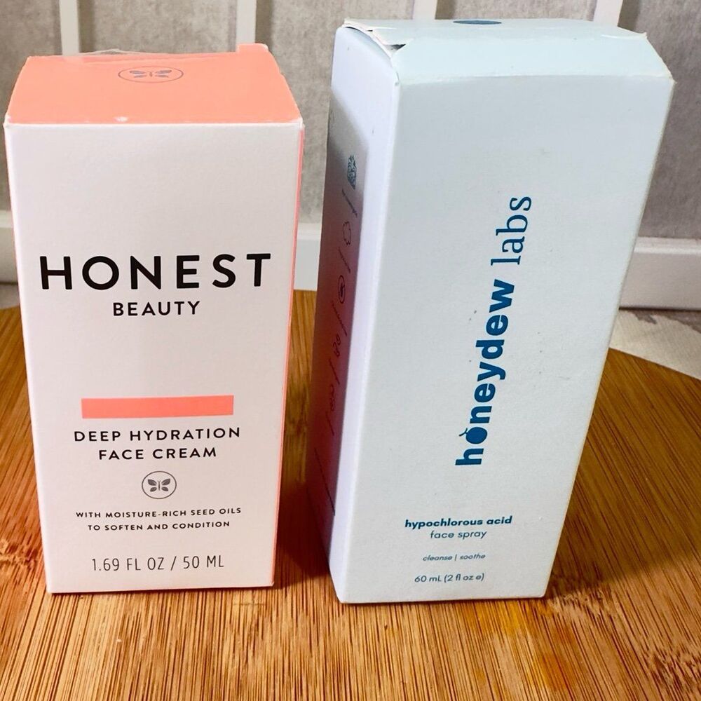 Honest Face Cream and Face Spray
